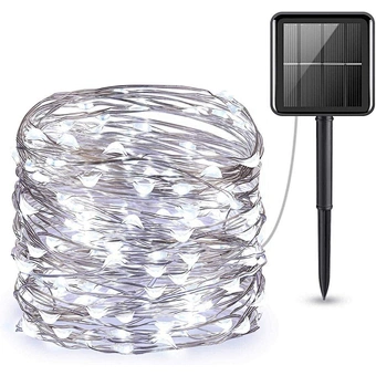LED Outdoor Solar String Lights 5M/10M/20M Fairy Christmas Party Decorative Light Garland Solar Garden Waterproof