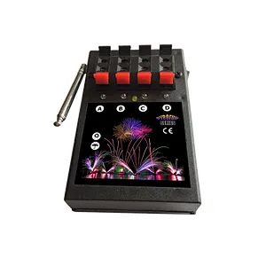 Wireless Transmitter Channel Ice Fountain Ignition Stage Cold Pyro Pyrotechnic Fireworks 4 cues remote control firing system