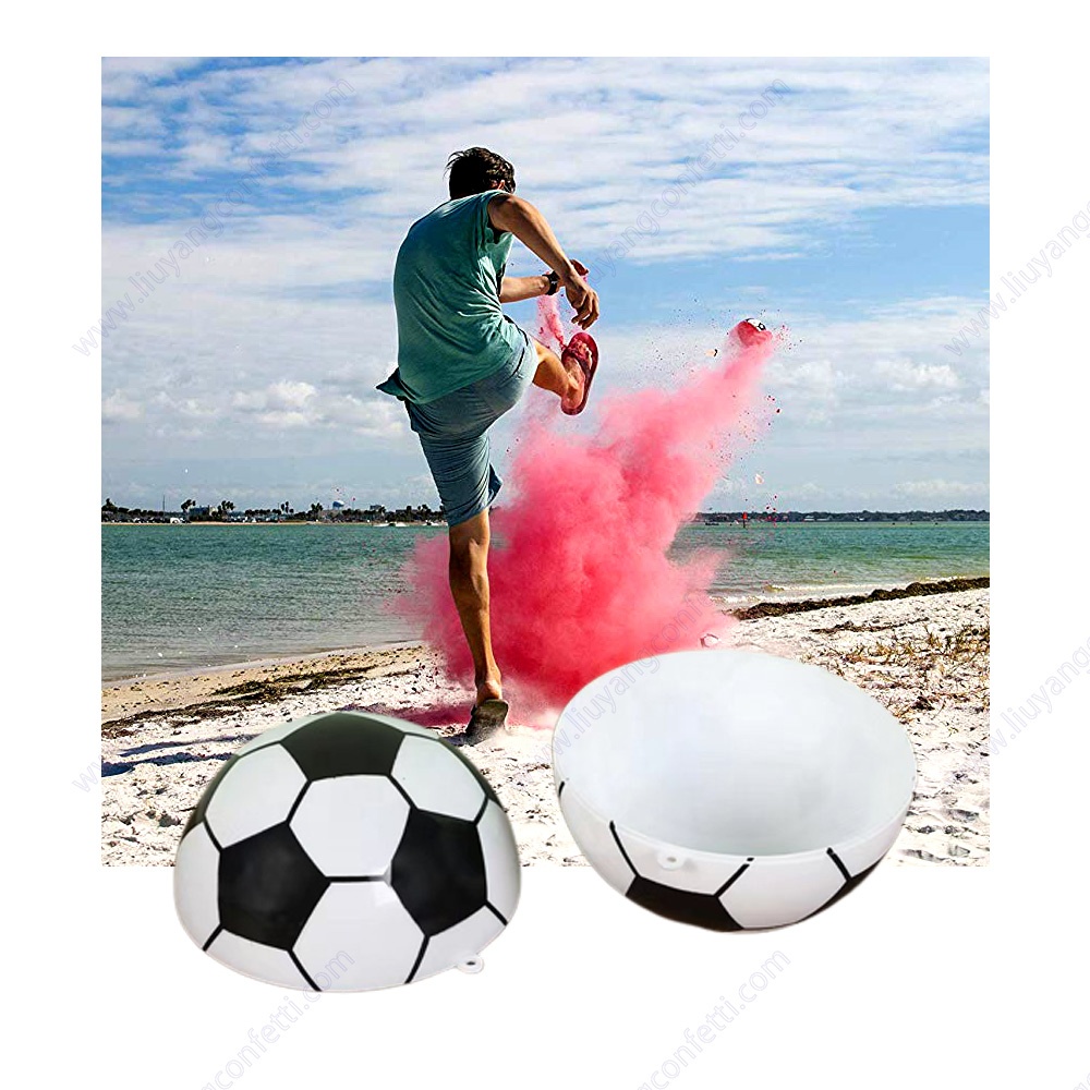 Empty Gender Reveal Soccer Ball football shell