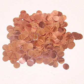 party Confettis en Papier Gift Wholesale Paper Happy Birthday balloon with bulk foil rose gold confetti round wedding
