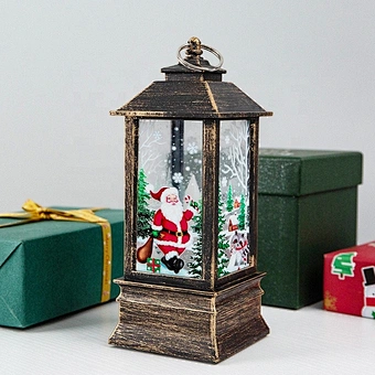 Christmas Lantern Light Merry Christmas Decorations for Home 2023 Navidad Christmas Tree Ornaments Xmas Gifts New Year 2024