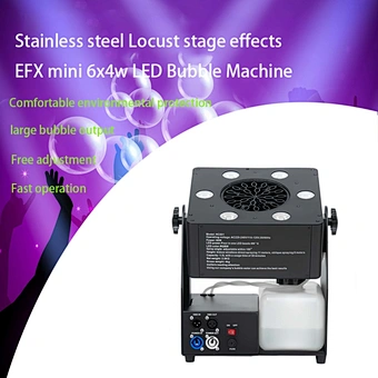 Unique DMX Control Stage Bubble Machine For Disco Dj Pub Wedding Party Stage bubble Effect Machine locust super Bubble Machine
