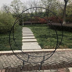 Arch Garland Baby Shower Event Supplies Balloon Flower Frame Stand Decor Circle Round Wedding Mariage Birthday Party Backdrop