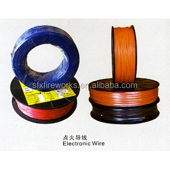 fireworks equipment 500M 500 meter Copper core fireworks wire for fireworks display