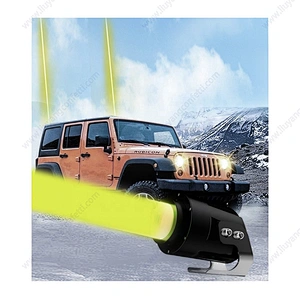 New off-road laser light 4x4 offroad motorcycle auxiliary led spot 12 watts Led whip Light 3 Inch spot car laser fog Light