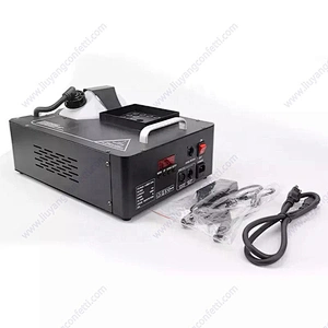 Rgb Lighting Air Column Effect Fog Machine With Remote & Dmx 512 1500w Smoke Machine