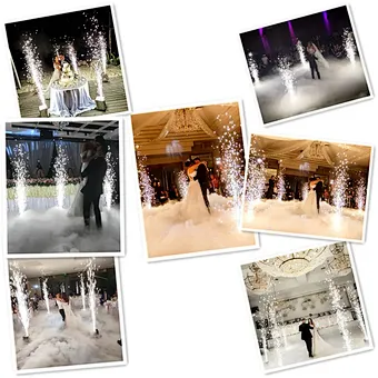 Spark Machine Ice Dmx Electric Titanium Powder Party Firework Wedding Sparctic Sparkle Stage Fountain Cold Pyrotechnic