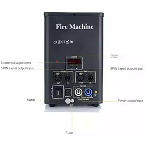 LPG waterproof mini Stage Effect Fire Machine stage effect flame projector fire machine color Flame Projector for Party dj Disco