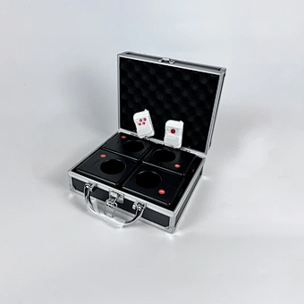 Four Channel Remote Control Indoor Fountain Base Fireworks Firing System 4 Cue Pyrotechnic Cold Machine Party Supplies