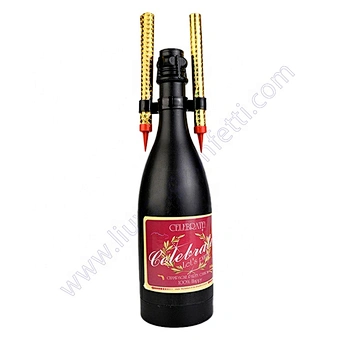 Top Party Double Nightclub Safety Single Plastic Birthday Candle Firework Champagne Bottle Sparkler Clip Holder Ice Fountain