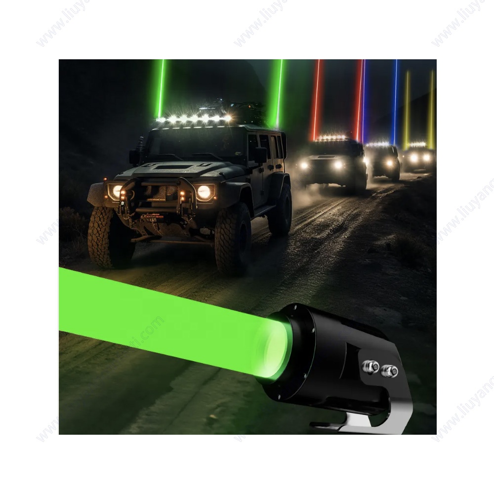 New off-road laser light 4x4 offroad motorcycle auxiliary led spot 12 watts Led whip Light 3 Inch spot car laser fog Light