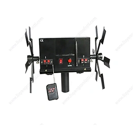 Double Electric Igniter Pyrotechnic Fireworks Firing System Windmill Fountain Remote Control for Party Decorations Match Machine
