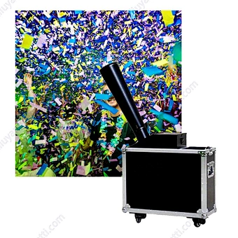 SFX DMX Control Big Model Large CO2 Color Paper Blower Confetti Cannon Blaster Launcher Confetti Machine