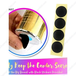 Baby shower Boy or Girl Pink Blue Biodegradable Birthday Wedding Wholesale Gender Reveal Popper Confetti Cannon for Sale