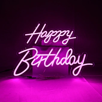 decoration for wedding events party supplies decoration lights let's party happy birthday neon sign wedding decorations