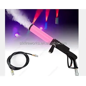 Professional SFX Stage Machine Co2 Jet Cannon LED Gun Party Equipment for Nightclub Bar Dj Wedding Concert Nigh Club Disco Event