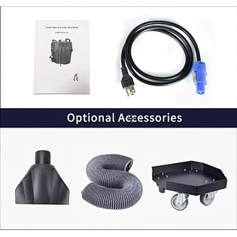 Low Lying Smoke Machine 3500W Dry Ice Fog Machine for Wedding Stage Party Events