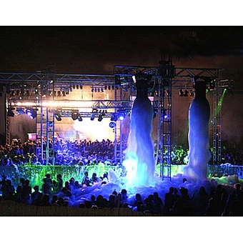 Professional Stage Effect 3000w Entertainment Cannon Jet Large Event Pool Electric Summer Party Foam Spraying Machine