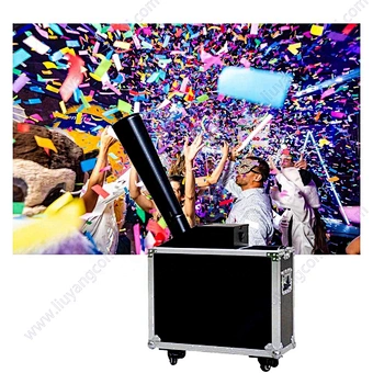 SFX DMX Control Big Model Large CO2 Color Paper Blower Confetti Cannon Blaster Launcher Confetti Machine