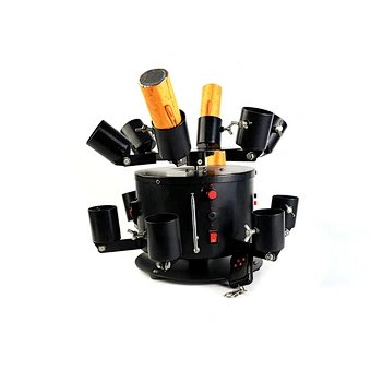 Rotating flower pyro system-remote control