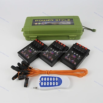 Professional 12-Cue Channels Fireworks Firing System New Products for Weddings Parties New Year Christmas-Cake Type Fountain