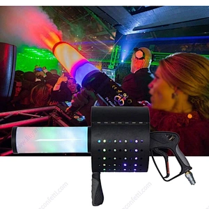 New Arrival Full Color CO2 Confetti DJ Hand Shooter LED CO2 Confetti Jet Gun for Party Disco Nightclub