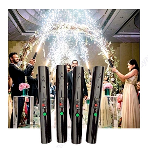 hand held reusable use the normal cold pyro ice fountain cold pyro shooter cold flame pyrotechnic for festival