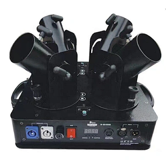 DMX 100w high speed Paper Stage effect co2 filling confetty streamer fabriquer des confettis blower Cannon confetti machine