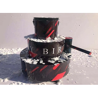 2023 party supplies birthday cake confetti machine for birthday party