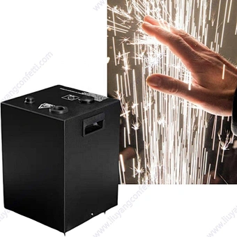 Mini Cold Spark Machine Wedding Cold Firework Machine For Party Disco Show Wedding 360 Photo Booth Accessories