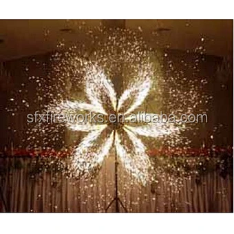 Pyrotechnic Firework Cold Pyro Sparkler Fountain Machine Magic Electric Windmill Firing System For Wedding Stage Party Concept