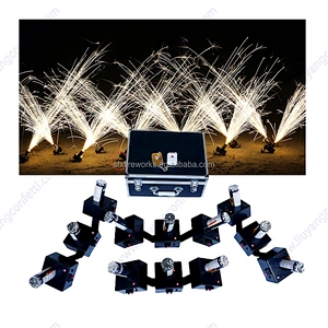 Wedding Engagement Professional 8-Cue Fire Machine Wireless Remote Control Fireworks Firing System 8 Channels for Pyrotechnics
