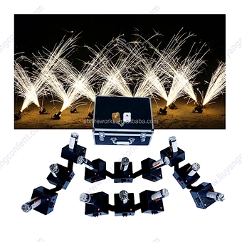 Wedding Engagement Professional 8-Cue Fire Machine Wireless Remote Control Fireworks Firing System 8 Channels for Pyrotechnics