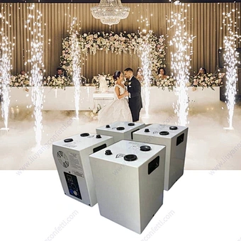 Fountain Fireworks Sparkler Dancing Sparkle Stage   Titanium Powder Ti Perfect Pyro Stage Equipment Fire Work Cold Spark Machine