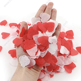 Custom 1kg Bulk circle heart star biodegradable Paper confetti for Wedding Birthday party Marriage Baby Shower Valentine Bride