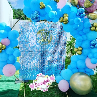 2022 New Arrival luxury Wedding event Backdrop Decorations Shiny Sign stage Background Walls Shimmer Sequin Wall Panel for Party