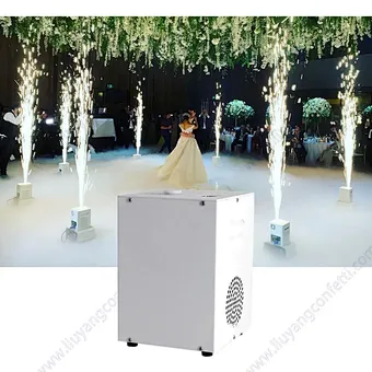 Spark Machine Ice Dmx Electric Titanium Powder Party Firework Wedding Sparctic Sparkle Stage Fountain Cold Pyrotechnic
