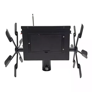 Remote control double electric windmill 12V rechargeable battery,with learn function