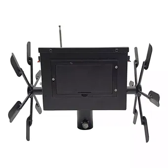 Remote control double electric windmill 12V rechargeable battery,with learn function