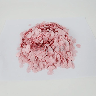 2.5 cm  paper round shape  Colorfast Silver  Confetti Paper Confetti Wedding Birthday Party