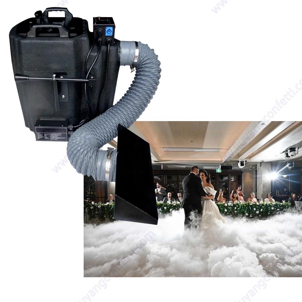 Marriage Bride 3500w 6000w Dry Ice Smoke White Blasting Effect Ground Cloud Wedding Stage Party Low Lying Fog Machine