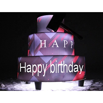 2023 party supplies birthday cake confetti machine for birthday party