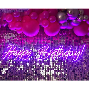 Lighting Decor Custom Led Light Oh Baby Wedding Open Wall Home Bar Party Decoration Happy Birthday Letter Neon Sign