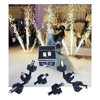 Wedding Engagement Professional 8-Cue Fire Machine Wireless Remote Control Fireworks Firing System 8 Channels for Pyrotechnics