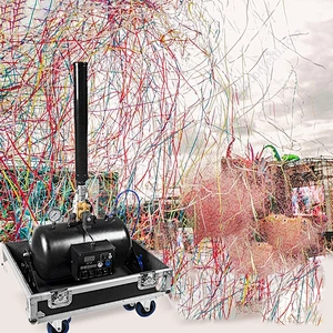 electronic control big color paper confetti machine stage electric confetti popper machine