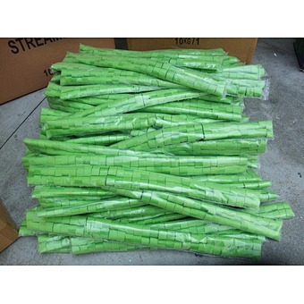 flame proof color fast eco friendly tissue color confetti and streamer