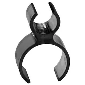 Champagne Bottle Double Holder Safety Hot Sale Plastic Ice Fountain Cheap Safe Triangle Black Nightclub Sparkler Clips