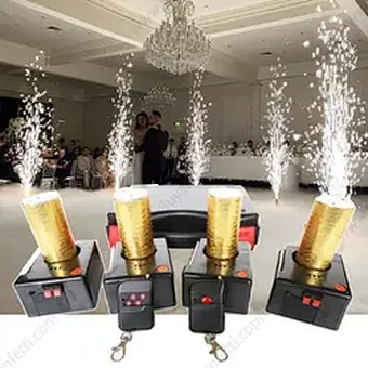 4 cue ice fountain fireworks ignition system cold fountain stage pyrotechnic firing system