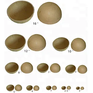 Safety-Compliant Paper Hemisphere Display Shell Cover round Display Shell Casing for Wedding Fireworks Pyrotechnics