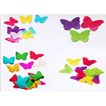 biodegradable color Tissue paper confetti Butterflies For Wedding Tumbler Throwing Serpentine Hand Throw Party Supply decoration